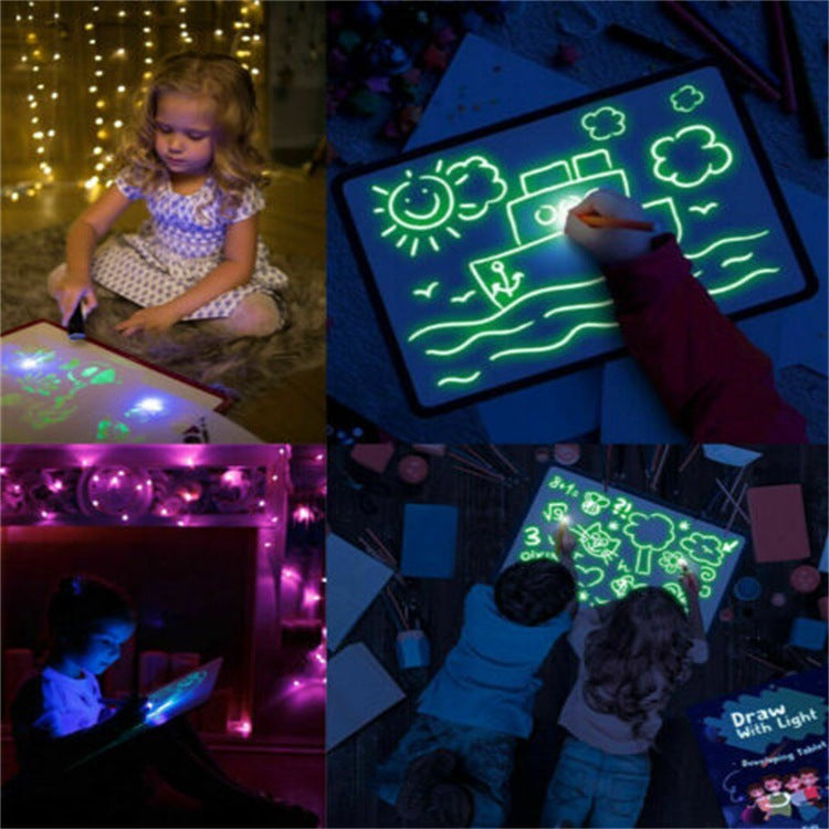 AtlasSketch Magic Drawing Pad glowing drawing board