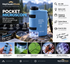 AtlasScope Pocket Microscope in blue for portable nature and STEM discovery
