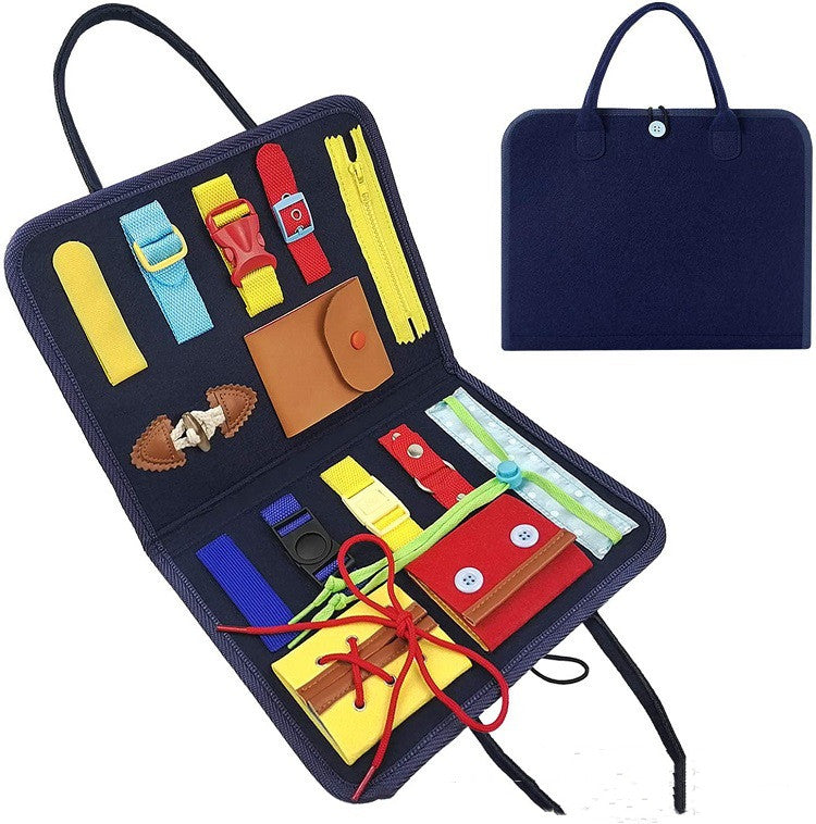 AtlasPlay Busy Board sensory activity toy